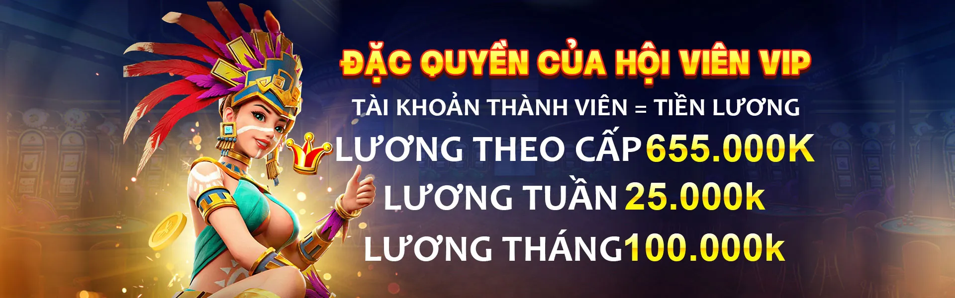 Thành viên VIP manclup link vào tận hưởng trải nghiệm cá cược sang trọng